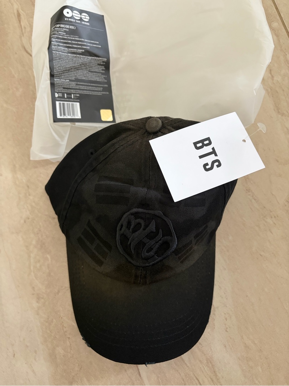 BTS Arirang tour ball cap